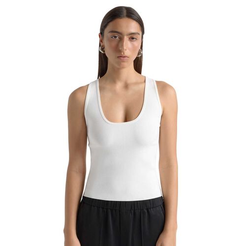 Cue Scoop Neck Tank